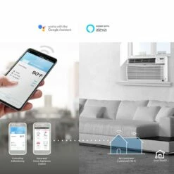 LG 10,000 BTU Wi-Fi Enabled Window Air Conditioner -FRIGIDAIRE Sales Shop lg lw1017ersm window ac wi fi lifestyle