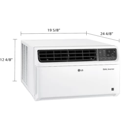 LG 10,000 BTU Dual Inverter Smart Wi-Fi Window Air Conditioner -FRIGIDAIRE Sales Shop lg lw1022ivsm 10000 btu dual inverter smart wifi window air conditioner dimensions