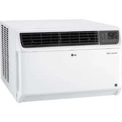LG 18,000 BTU Dual Inverter Smart Window Air Conditioner -FRIGIDAIRE Sales Shop lg lw1817ivsm window ac right angle