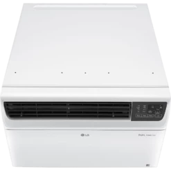 LG 18,000 BTU Dual Inverter Smart Window Air Conditioner -FRIGIDAIRE Sales Shop lg lw1817ivsm window ac top angle
