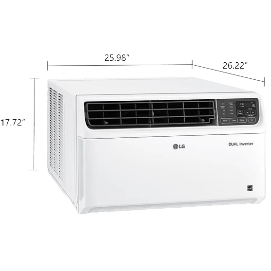 LG 23,500 BTU Dual Inverter Wi-Fi Enabled Window Air Conditioner 6 LG 23,500 BTU Dual Inverter Wi-Fi Enabled Window Air Conditioner - Image 4