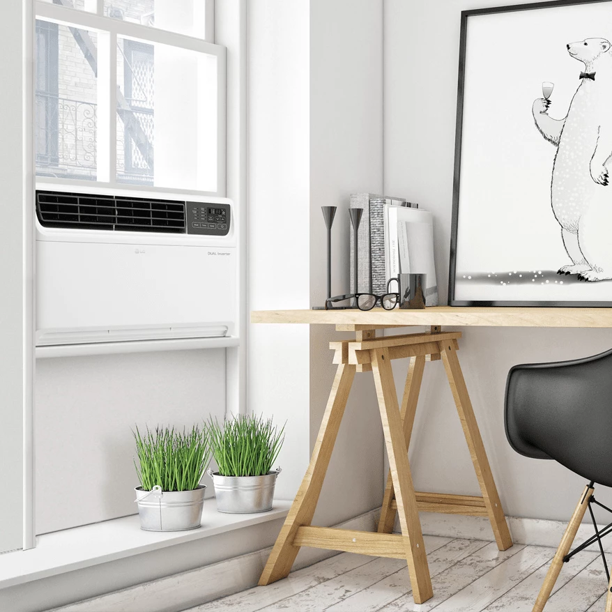 LG 23,500 BTU Dual Inverter Wi-Fi Enabled Window Air Conditioner 7 LG 23,500 BTU Dual Inverter Wi-Fi Enabled Window Air Conditioner - Image 5