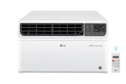 LG 23,500 BTU Dual Inverter Wi-Fi Enabled Window Air Conditioner 18 LG 23,500 BTU Dual Inverter Wi-Fi Enabled Window Air Conditioner -FRIGIDAIRE Sales Shop lg lw24221vsm 22000 btu dual inverter smart wifi window air conditioner with remote control