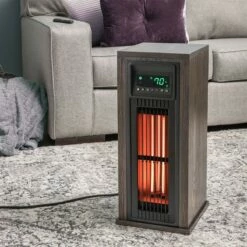 Lifesmart Infrared 23-in. Oscillating Tower Heater -FRIGIDAIRE Sales Shop lifesmart ht1216 tower cabinet space heater lifestyle 1