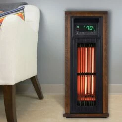 Lifesmart Infrared 23-in. Oscillating Tower Heater -FRIGIDAIRE Sales Shop lifesmart ht1216 tower cabinet space heater lifestyle 2