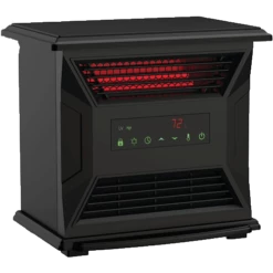Lifesmart 4 Element Low Profile Infrared Space Heater -FRIGIDAIRE Sales Shop lifesmart ht1276 4 element low profile infrared space heater right view