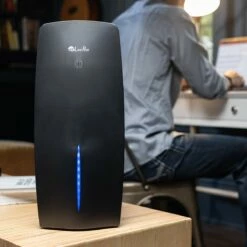 LivePure Combination HEPA Air Purifier & Evaporative Humidifier -FRIGIDAIRE Sales Shop livepure hepa air purifier evaporative humidifier black lifestyle 4