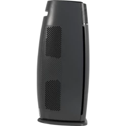 LivePure Sierra Digital True HEPA Tall Tower Air Purifier -FRIGIDAIRE Sales Shop livepure sierra digital tall air purifier gray side 1