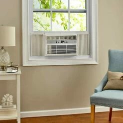 Midea 8,000 BTU EasyCool Window Air Conditioner -FRIGIDAIRE Sales Shop midea maw08r1bwt 8000 btu easycool window air conditioner lifestyle 1