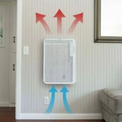 NewAir DiamondHeat 2-in-1 Portable Or Wall Mounted Micathermic Heater Panel 17 NewAir DiamondHeat 2-in-1 Portable Or Wall Mounted Micathermic Heater Panel -FRIGIDAIRE Sales Shop newair diamondheat 2 in 1 portable or wall mounted mica convection heater wall graphic