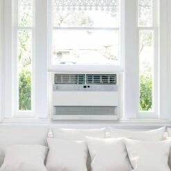 Perfect Aire 12,000 BTU Flat Panel Window Air Conditioner 10 Perfect Aire 12,000 BTU Flat Panel Window Air Conditioner -FRIGIDAIRE Sales Shop perfect aire 6pac12000 flat panel window ac lifestyle 2