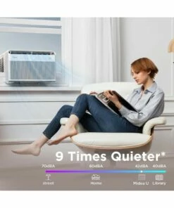 Perfect Aire 8,000 BTU U-Shaped Window Air Conditioner -FRIGIDAIRE Sales Shop perfect aire u shaped window ac lifestyle 2 2