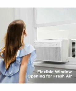 Perfect Aire 8,000 BTU U-Shaped Window Air Conditioner -FRIGIDAIRE Sales Shop perfect aire u shaped window ac lifestyle 3