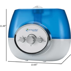 PureGuardian 100 Hour Warm Or Cool Mist Ultrasonic Humidifier -FRIGIDAIRE Sales Shop pure guardian h1510 ultrasonic humidifier dimensions