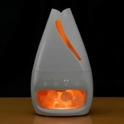 PureGuardian 3-in-1 Ultrasonic Humidifier Salt Lamp W/ Aromatherapy -FRIGIDAIRE Sales Shop pureguardian h1117w 3 in 1 ultrasonic humidifier salt lamp aromatherapy lifestyle