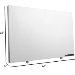 QMark 202SLB Radiant Under Desk Heater -FRIGIDAIRE Sales Shop qmark 202SLB under desk heater dimensions