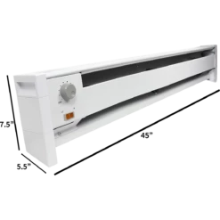 QMark Fahrenheat Electric Convector Baseboard Heater -FRIGIDAIRE Sales Shop qmark FBE15002 heater dimensions