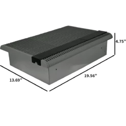 QMark HT Smart Series 240V Programmable Digital Wall Heater -FRIGIDAIRE Sales Shop qmark HT2024SS smart heater dimensions