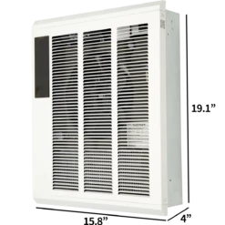 QMark SSHO Smart Series 240V High Output Digital Wall Heater -FRIGIDAIRE Sales Shop qmark ssho4004 smart series wall heater dimensions
