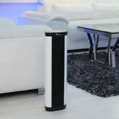 Senville Ceramic Tower Heater -FRIGIDAIRE Sales Shop senville sench22 ceramic tower heater lifestyle 2