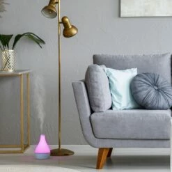 Sharper Image AROMA 2 0.23 Gallon Ultrasonic Humidifier With Aromatherapy -FRIGIDAIRE Sales Shop sharper image aroma 2 ultrasonic humidifier aromatherapy lifestyle 1