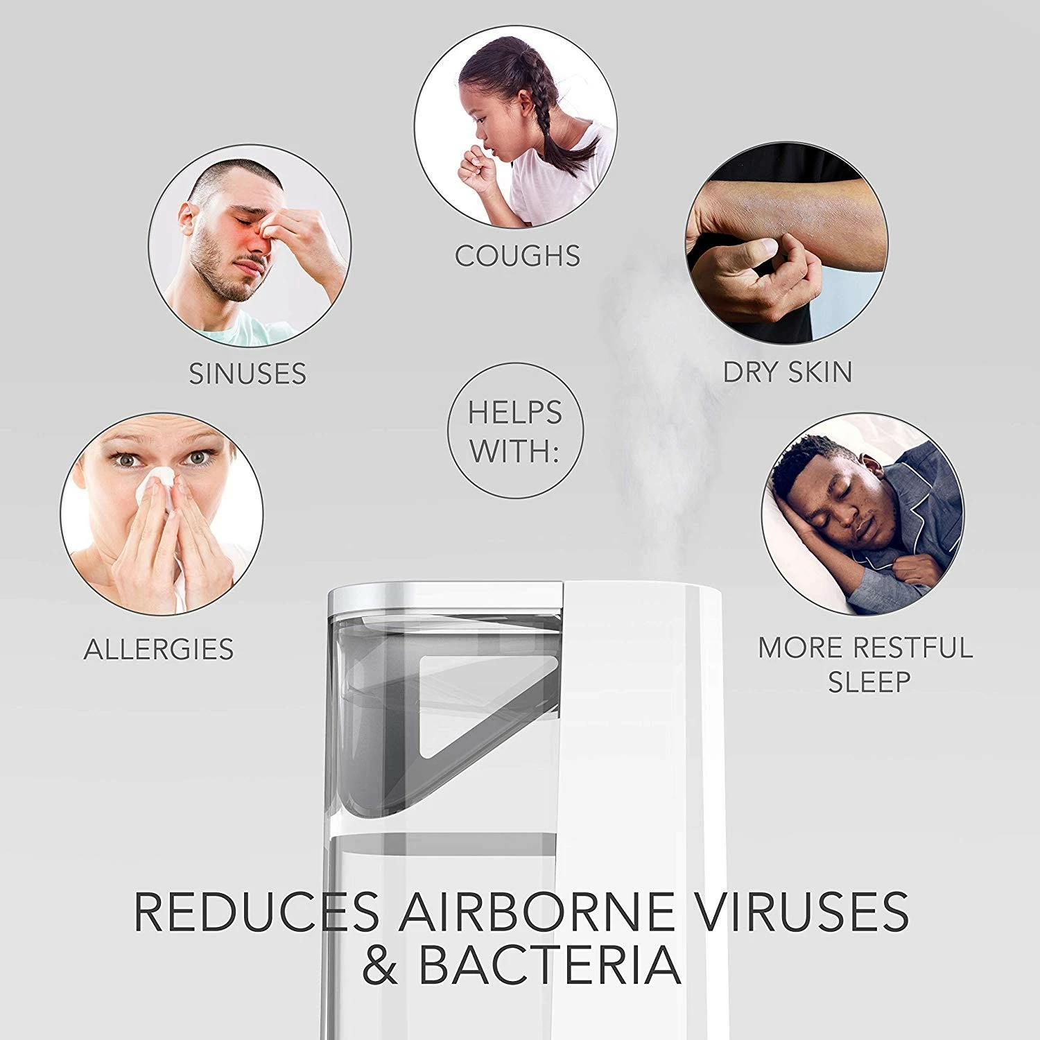 Sharper Image UHS1 Ultrasonic Humidifier 7 Sharper Image UHS1 Ultrasonic Humidifier - Image 5