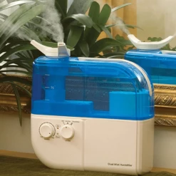 SPT Ultrasonic Dual Mist Humidifier W/ Ion Exchange Filter -FRIGIDAIRE Sales Shop spt su4010 warm cool mist humidifier lifestyle