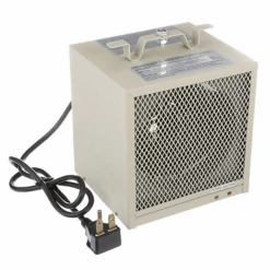 TPI 400W Fan Forced Portable Heater -FRIGIDAIRE Sales Shop tpi hf5848tc fan forced portable heater side view