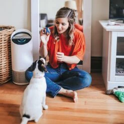 TruSens Z-2500 Medium Smart UV-C HEPA Air Purifier W/ Enhanced SensorPod™ Air Quality Monitor -FRIGIDAIRE Sales Shop trusens z2500 medium smart uvc hepa air purifier enhanced sensorpod air quality monitor lifestyle 1