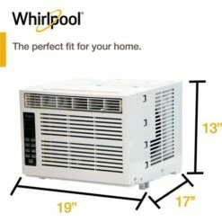 Whirlpool 8,000 BTU Window Air Conditioner -FRIGIDAIRE Sales Shop whirlpool WHAW081CW 8000 btu window ac dimensions