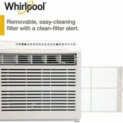 Whirlpool 8,000 BTU Window Air Conditioner -FRIGIDAIRE Sales Shop whirlpool WHAW081CW 8000 btu window ac filter 220copy