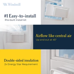 Windmill 115V Wi-Fi Enabled Window Air Conditioner W/ WhisperTech Inverter 14 Windmill 115V Wi-Fi Enabled Window Air Conditioner W/ WhisperTech Inverter -FRIGIDAIRE Sales Shop windmill 115v smart window air conditioner inverter easy to install