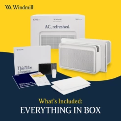 Windmill 8,000 BTU Wi-Fi Enabled Window Air Conditioner -FRIGIDAIRE Sales Shop windmill w1w31 8300 btu smart window air conditioner everything included