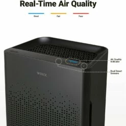 Winix AM80 PlasmaWave True HEPA Air Purifier W/ Washable Air Odor Control Filter -FRIGIDAIRE Sales Shop winix am80 hepa air purifier sensor